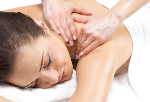 Massage af kraveområdet
