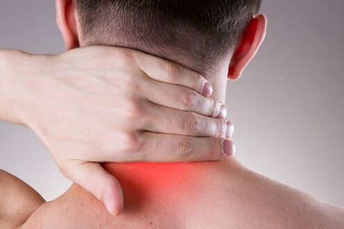 Osteochondrosis smerte i nakken